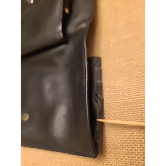 Vintage Rolf’s Leather Womens Checkbook Wallet Bi Fold Cardholder Kisslock - Picture 7 of 9